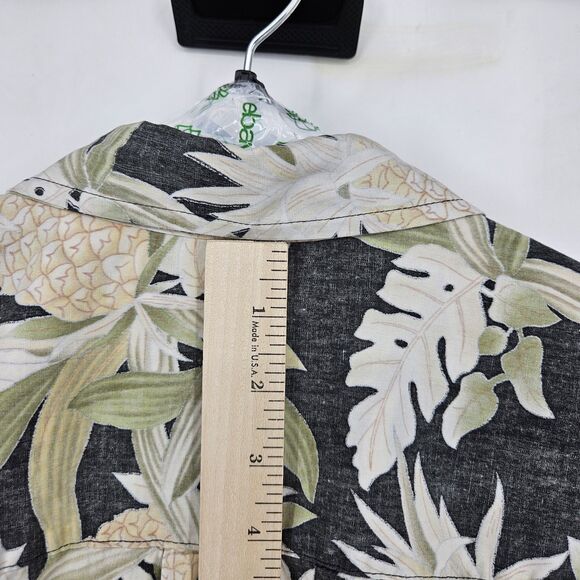 Cooke Street Shirt Mens 2XL Hawaiian Short Sleeve Button Up Floral Reverse Print - Picture 5 of 10